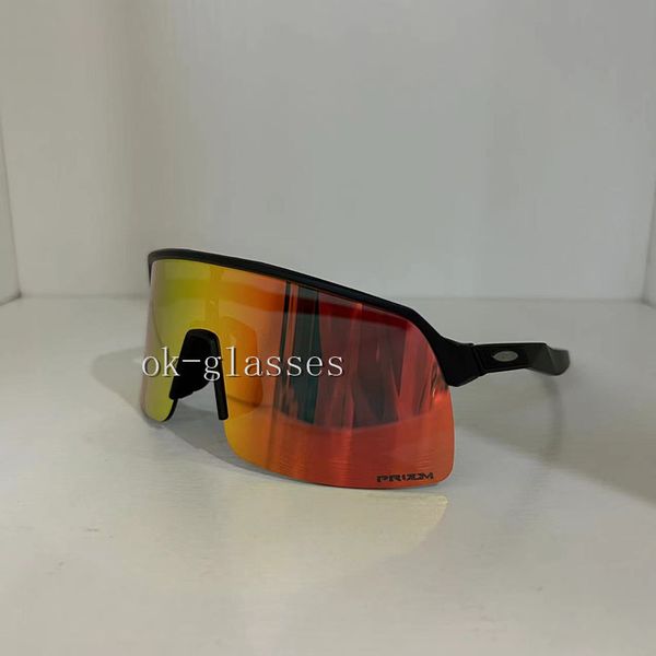 Lunettes de sport lunettes de soleil de cyclisme en plein air UV400 polarisées 3 lentilles lunettes de cyclisme lunettes de vélo VTT hommes femmes lunettes de soleil d'équitation avec étui OO9463 Lite