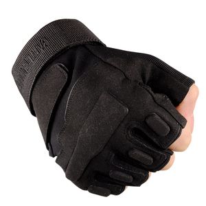 Sport Fitness Glove Tactische handschoenen Vingerloze Halve Vinger Veiligheid Wandelen Klimhandschoenen voor Fietsen Buitelijke Buitenhandschoenen