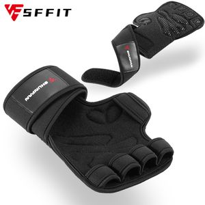 Gants de sport 1 paire d'haltérophilie formation femmes hommes Fitness sans doigts musculation gymnastique poignées Gym main paume protecteur 221104