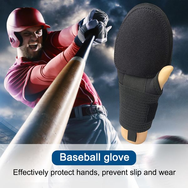 Gants de sport 1 pièce Baseball coulissant respirant Support de poignet Protection de la main droite gauche pour adultes et jeunes 230921