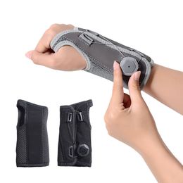 Luvas esportivas 1 pc pulso guarda banda cinta respirável botão pulseira carpal túnel entorses suporte cintas ginásio musculação esportes proteger 230905