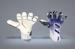 Guantes deportivos 2022 4 mm Nuevos guantes de portero Protección para los dedos Hombres profesionales Fútbol Adts Niños Guante de fútbol de portero más grueso Dro2748483