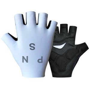 Gants de sport 2023 Nouveau PNS Gants De Vélo Gel Rembourré Demi Doigt Guantes Ciclismo Fingerless Vélo Montagne Gants Vtt Bicicleta de Luvas Para P230516