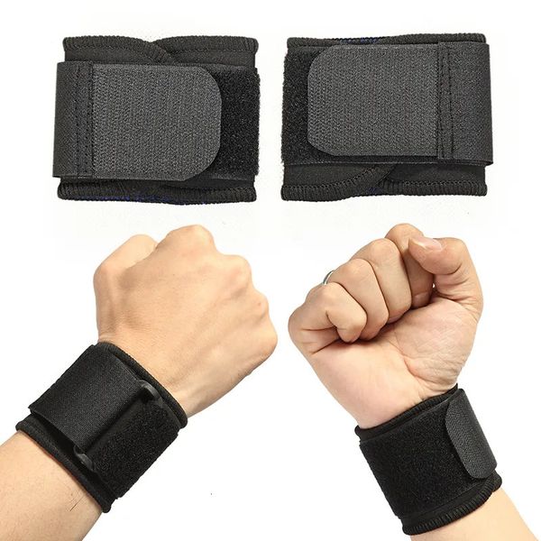 Gants de sport Bracelets souples réglables Brassards de soutien de poignet pour la salle de sport Bracelet de sport Protecteur du carpien Bande enveloppante respirante Sangle de sécurité 8 231007