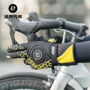 Sporthandschoenen fietsen alle verwijst naar fietsen motorfiets warme windbreker lange mannen en vrouwen herfst en winter