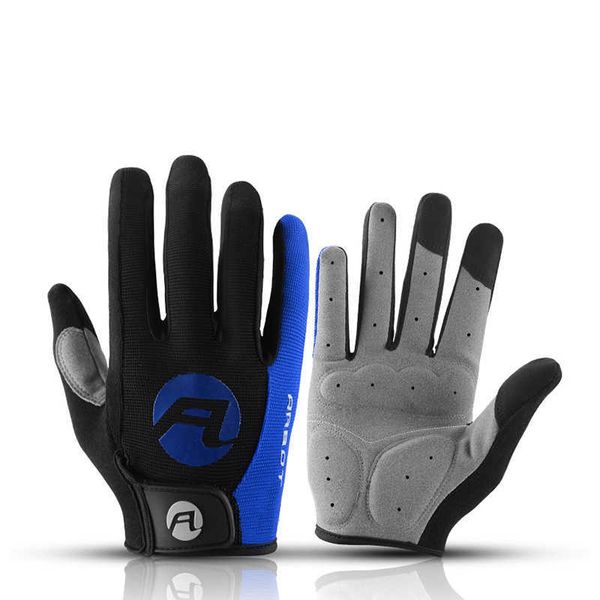 Guantes deportivos guantes de ciclismo dedo completo guantes de bicicleta antideslizante gel motocicleta pad mtb road mitten guante para la venta P230512