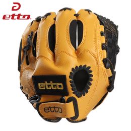 Sport Handschoenen Etto 10 Inch Kinderen Honkbal Handschoenen Linkerhand Softbal Handschoen Hoge Kwaliteit Honkbal Training Handschoen Voor Kid kind HOB001Z 230703