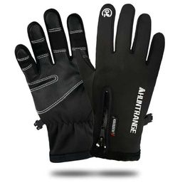 Gants de sport gants de pêche écran tactile gants d'hiver chauds imperméables gants de vélo de sport