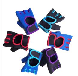 Guantes deportivos Fitness gimnasio medio dedo guantes de levantamiento de pesas ejercicio entrenamiento multifunción para hombres mujeres mitones