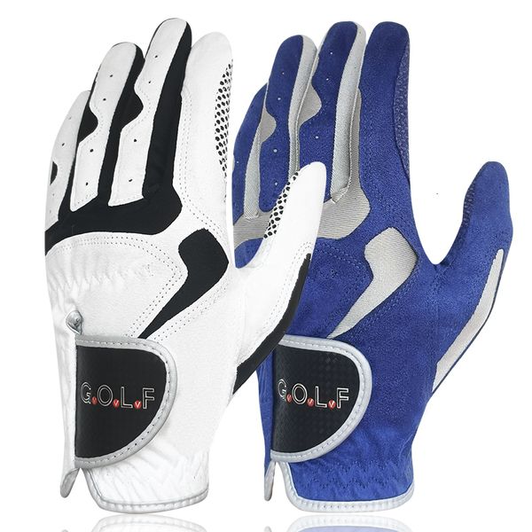 Guantes deportivos GVOVLVF Mens Golf Golf One PC Par 2 Opciones de color Sistema de agarre mejorado Cool Color blanco Color a la derecha Izquierda 230811