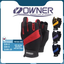 Guantes deportivos PROPIETARIO de Japón Guantes de pesca Guantes antideslizantes Piel de oveja importada Tela resistente al desgaste Guantes de hombre Alta calidad Primavera Verano 230718