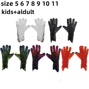 Sporthandschoenen kinderen voetbal keeper voetbalhandschoenen verdikte latex kinderen keeper guantes de portero jongens voetbal doelman handschoenen 230523