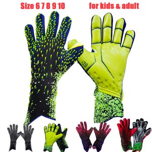 Gants de sport Latex Gardien de but Football épaissi Protection professionnelle Adultes Adolescent Football Gardien de but 230413