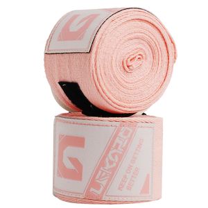 Sporthandschoenen Lekaro 4 M roze bokshandschoenen Vechttactiek Training Sanda Muay Thai Bufferband Boksen gratis sparring Vaste katoenen bandage 230906