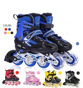 Gants de sport taille M patins à roues alignées chaussures simple Flash professionnel enfants réglable pour hommes femmes noir outils 230706
