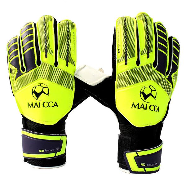 Gants sportifs Maicca Kids Kid's Soccer gants gants de gardien de but professionnel Gloves de but du football de football épais sur la protection contre les doigts