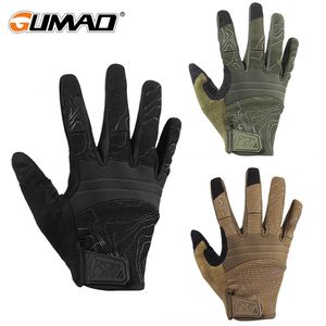 Gants de sport Hommes Gants de tir Militaire Armée Tactique Plein Doigt Gant Écran Tactile Respirant Vélo Airsoft Paintball Chasse Vélo 230716