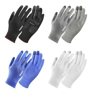 Gants De Sport Hommes Femmes Épais En Peluche Automne Hiver Tricoté Laine Mitaines Écran Tactile Gants Sport Vélo Gants Plein Doigt Mitaines P230511