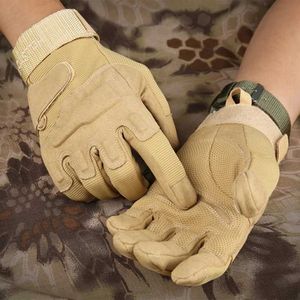 Gants de sport pour hommes gants tactiques militaires extérieurs armée en plein doigt de combat à vélo sport gants anti-glip