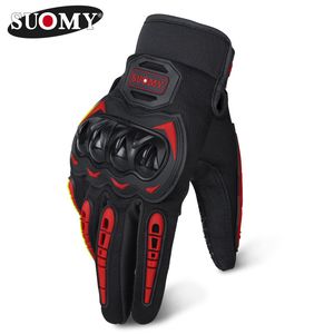 Sporthandschoenen Motorfiets Rider Male All Finger Protective Shell Anti Fall Touch Screen Ademend cross-country Gear Four Seasons Universal Cycling Gloves