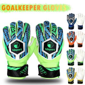 Sportshandschoenen Professionele keeper Handschoenen mannen Vrouwen volwassenen Kid voetbalvoetbal Goalie Gloves Non-slip Dikke latex handschoen Finger Save Guard 231218