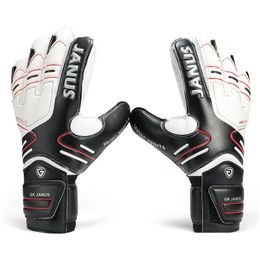 Gants de sport Taille 7-10 Gardien de but professionnel Soocer Gardien de but noir Football Luvas De Goleiro Homme Entraînement Latex S142 220708 Drop Deli Dhw5A