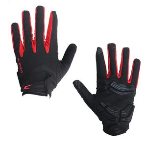 Gants de sport écran tactile gants à doigts longs équipement d'automne et d'hiver paume épaissie GEL antidérapant Durable absorbant les chocs pour le cyclisme 230925