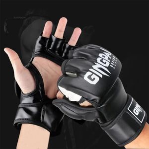 Sporthandschoenen Unisex Volwassenen Boksen Ademende vingerbescherming voor MMA-gevechtstraining en kickboksen 231122