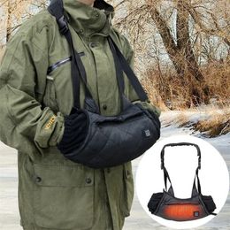 Gants de sport mains chaudes hiver chaud gants chauds intelligents pêche sur glace automne et hiver camping en plein air avec trois bandes 231023