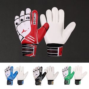 Guantes deportivos Guantes de portero de fútbol resistentes al desgaste de látex protectores para dedos Tamaño para niños 5-10 Guantes antideslizantes para entrenamiento de fútbol para hombres 230921