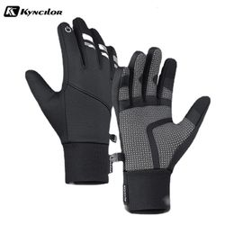 Gants de sport Herque Handschoenen hommes femmes ski étanche à vent de vélo MTB thermique thermique tactile sans glissement 230811