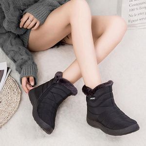 Sporthandschoenen dames plus size sneeuw sneakers laarzen schoenen buiten antislip waterdichte laarsjes winter opwarming voor kamperen wandelen klimmen