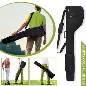 Sports Golf Club Sacs pliables Entraînement de pratique en plein air Rangement portable Sac à bandoulière léger peut contenir un unisexe complet 240108