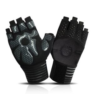 Gants de gymnastique de sport pour femmes hommes demi-doigt exercice respirant femmes pour homme Fitness haltérophilie cyclisme gants d'entraînement Q0108