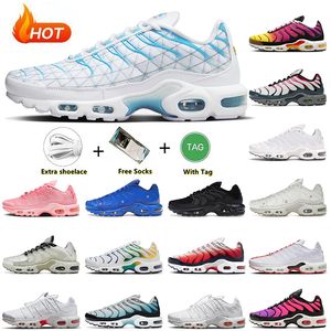 Sports Maxs Tn Plus Hardloopschoenen Tn Maxs Outdoor Triple zwart Atlanta Baltic Blue Platinum Tint Clean Wit Roze Gradiënt SUP WIT Heren dames Trainers dhgate 36-46