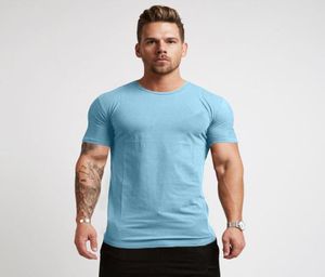 Vêtements d'entraînement pour hommes sportifs Slim Fit Activewear Man Vêtements de fitness Wear Men 2022 Shirt3251279