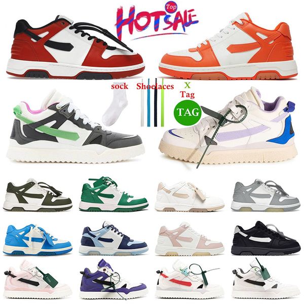 OFF-WHITE Out Of Office OOO Low Tops off white offwhite off whitesdesigner shoes 【code ：L】Sport fuori ufficio Designer Scarpe casual offswhite Uomo offswhite Scarpe da ginnastica