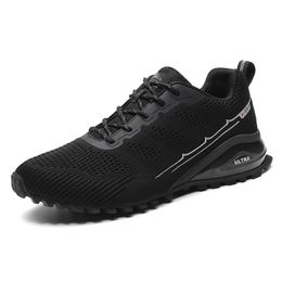 Sports de plein air chaussures de sport blanc noir léger chaussures de course confortables hommes baskets de sport pour hommes GAI HWSBN