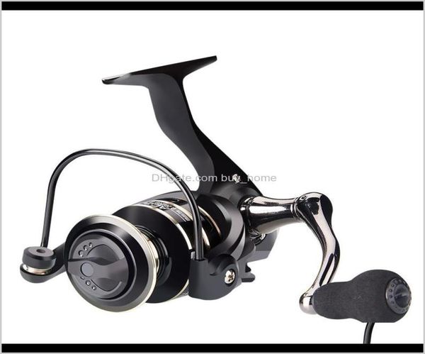 Sports Outdoors Drop Livraison 2021 Full Metal Sea Sea Falage Carpe Reel Fishing Bobine Moulinet Spinning Reels 8kg Max Drag 10007000 H6975750