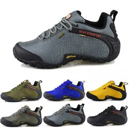 Sports de plein air Hommes Chaussures Noir Bourgogne Unisexe Cuir Violet Jaune Luxe Femmes Baskets Baskets EUR 36-46