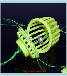 Sports extérieurement en plastique Fluorescence Cook Cage Fishing Lure Lure Floating Aessory S66 Crochets Drop Livraison 2021 UXTFD1383631