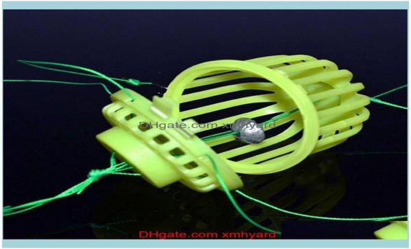 Sports extérieurement en plastique Fluorescence Hook Cage Fishing Lure Lure Floating Aessory S66 Crochets Drop Livraison 2021 UXTFD7033290