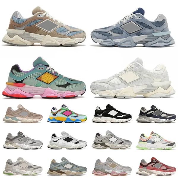 Zapatillas deportivas para correr Día gris Cuarzo Multicolor 9060 Zapatillas de deporte Sea Salt Rain 9060s Negro Blanco Hombres Mujeres Entrenadores Corredores 36-45