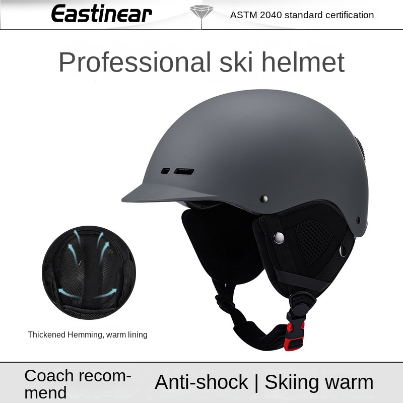 Sportveiligheidsskihelm enkelbord dubbelbord bescherming volwassen buitensporten thermische skihelm uit één stuk PF