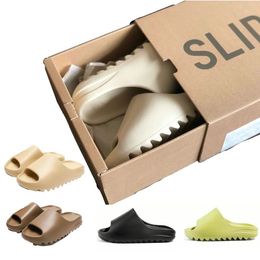 Sandales de sport Hommes Femmes Luxe Diapositives Mode Tongs Designer Pantoufles TAILLE 35-47 Avec boîte