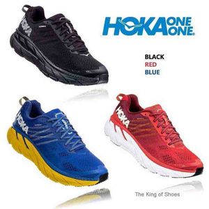 Chaussure de sport légère antidérapante pour hommes, avec Absorption des chocs, Hoka One pour la course à pied 6