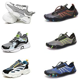 Scarpe sportive 2021 Uomo traspirante Leggero Casual Bianco Nero Blu Trendy Youth Running Sneakers Colore Five740