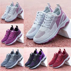 Chaussures de sport pour couples masculins et féminins, chaussures de course à la mode et polyvalentes, chaussures de randonnée décontractées en maille respirantes, 240 tendances