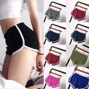 Sports Short Summer 2024 Couleur de bonbons anti-skinny shorts skinny décontracté Lady Elastic Place Correndo Pantalo 240513