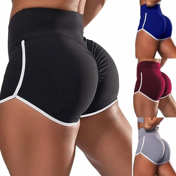 Shorts de sport Femmes Élastique Seaml Fitn Leggings Push Up Gym Yoga Run Collants d'entraînement Pantalons de survêtement Sexy Grands Shorts pour femme c3AP #